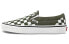 Фото #1 товара Слипоны Vans Slip-On Checkerboard Green/White