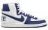 Фото #2 товара Comme des Garçons x Nike Terminator CDG联名款 潮流复古 耐磨防滑 高帮 板鞋 男款 白蓝 / Кроссовки Nike Terminator CDG FD4159-100