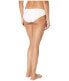 Фото #3 товара Michael Kors 237291 Womens Solid Hipster Bikini Swimwear White Size Medium