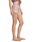 ფოტო #3 პროდუქტის Women's Cut-Hem High-Rise Denim Mom Shorts