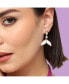 Фото #3 товара Women's Petal Drop Earrings