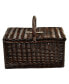 Buckingham Willow Picnic Basket with Service for 4