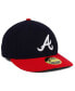 Кепка с зауженным козырьком New Era Atlanta Braves Low Profile AC Performance 59FIFTY Красно-синий, 6 7/8 - фото #3