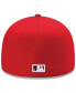 Фото #4 товара Men's Cincinnati Reds Authentic Collection On Field Low Profile Home 59FIFTY Fitted Hat