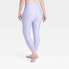 Фото #3 товара Women's Effortless Support High-Rise 7/8 Leggings - All In Motion Lilac Purple S