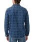 ფოტო #2 პროდუქტის Men's Shane Indigo Long-Sleeve Button-Up Denim Shirt