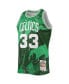 Men's Larry Bird Green Boston Celtics Hardwood Classics 1985 Hyper Hoops Swingman Jersey