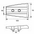 TECNOSEAL DPH/DPR Zinc Leg Plate