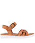 ფოტო #2 პროდუქტის Big Girls Lacey Season Fastening Strap Sandals