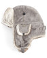 Фото #2 товара Men's Faux-Suede Trapper Hat with Faux-Fur Lining & Trim