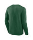 Фото #2 товара Men's Green New York Jets Stack The Box Long Sleeve T-shirt