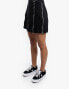 McQ 257632 Women's Zip Skirt Black Size 24