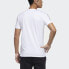 Фото #4 товара adidas neo M Gk Tee2 短袖T恤运动休闲上衣 男款 白色 / Футболка Adidas neo M Gk Tee2 T