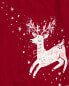 Kid Reindeer Christmas Flutter Top 14