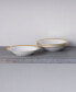 Фото #2 товара Odessa Gold Set of 4 Fruit Bowls, Service For 4