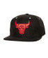 Фото #1 товара Men's Black Chicago Bulls Day 4 Snapback Hat