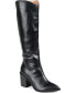 Фото #1 товара Women's Daria Wide Calf Cowboy Knee High Boots