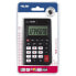 MILAN Blister Pack Black 8 Digit Calculator With Cover