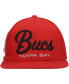 Фото #4 товара Men's Red Tampa Bay Buccaneers LV Super Bowl Champions Script Wordmark Snapback Hat