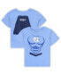ფოტო #1 პროდუქტის Toddler Boys and Girls Carolina Blue North Carolina Tar Heels Super Hero T-shirt