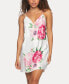 Women's Adrienne Printed Satin Chemise