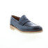 Фото #3 товара Bruno Magli Varrone BM2VARM0 Mens Blue Loafers & Slip Ons Penny Shoes