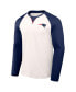 Фото #3 товара Men's NFL x Darius Rucker Collection by Cream, Navy New England Patriots Long Sleeve Raglan T-shirt