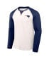 ფოტო #3 პროდუქტის Men's NFL x Darius Rucker Collection by Cream, Navy New England Patriots Long Sleeve Raglan T-shirt