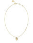 Фото #1 товара Decent Amami Gold Plated Cubic Zirconia Necklace JUBN04030JWYGT/U