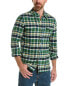 Фото #1 товара Alex Mill Flannel Chore Shirt Men's Green Lg