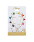 ფოტო #2 პროდუქტის 14Kt Gold Flash Plated Multi Color Enamel Mickey Adjustable Bolo Bracelet