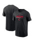 ფოტო #4 პროდუქტის Men's Black Cincinnati Reds Team Engineered Performance T-shirt