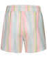 ფოტო #2 პროდუქტის Big Girls Striped Beach Shorts