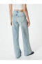 Yüksek Bel Loose Fit Kot Pantolon Tencel™ Kumaş Karışımlı - Loose Fit Jean