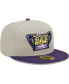 Men's Gray Fort Myers Mighty Mussels Authentic Collection Team Alternate 59FIFTY Fitted Hat