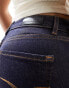 ONLY Alicia regular rise straight jeans in indigo blue DRK BLU DENIM, W33 L30 - фото #10