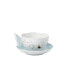 Фото #4 товара Butterfly Meadow Porcelain Cup and Saucer Set
