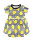 Фото #3 товара Baby Girls Baby Organic Cotton Dress and Cardigan 2pc Set, Lemons
