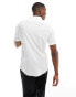 French Connection short sleeve shirt in white