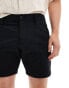 Фото #4 товара ASOS DESIGN 2 pack skinny chino shorts in black and navy save