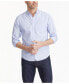 Фото #1 товара UNTUCK it Men's Regular Fit Wrinkle-Free Hillside Select Button Up Shirt