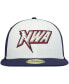 Фото #3 товара Men's White Northwest Arkansas Naturals Authentic Collection Team Alternate 59FIFTY Fitted Hat