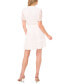 ფოტო #3 პროდუქტის Women's Short-Sleeve V-Neck Smocked-Waist Dress