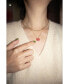 Фото #5 товара seree cloud - Pink agate pendant necklace