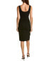 Фото #2 товара Gracia Sweetheart Neck Midi Dress Women's Black S