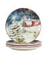 Фото #2 товара Silent Night 16 Piece Dinnerware Set