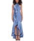 Фото #1 товара Платье B Darlin с высоким подолом и рюшами на шее