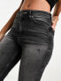 Фото #4 товара River Island high rise slim jeans in black