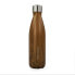 Isolierflasche 500 ml "Holz"