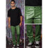 Фото #3 товара Lars Amadeus Men's Slim Fit Solid Color Nightclub Disco Faux Leather Pants 38